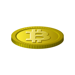 Single Gold Bitcoin