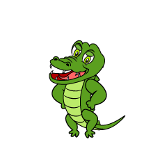 Confident Crocodile