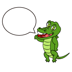 Speaking Crocodile