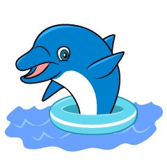 Saludo delfín