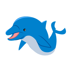 Delfín nadando