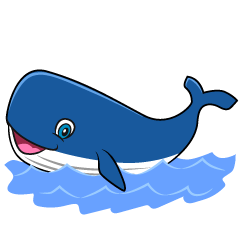 Swimming Whale