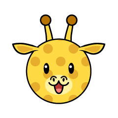 Simple Giraffe Face