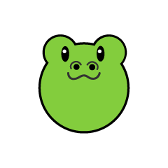 Simple Frog Face