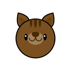 Simple Squirrel Face