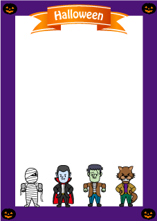 Monster Portrait Border