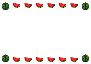 Watermelon Border