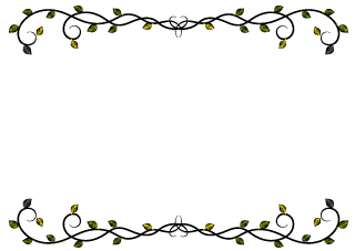 Cute Vine Border