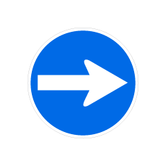 Turn Right Sign