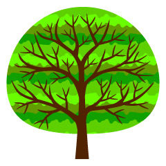 Lindo árbol verde