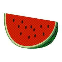 Cut Watermelon Plaid
