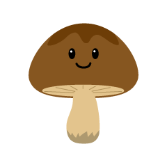 Cute Mushroom Character