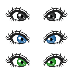 Beautiful Woman Anime Eyes