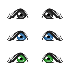 Drooping Girls EyesAnime Eyes