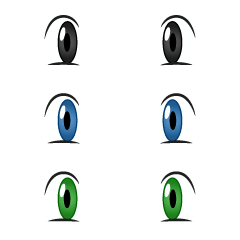 Anime Boy's Eyes