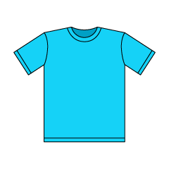 Turquoise Blue T-Shirt