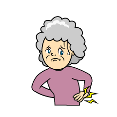 Elderly Woman Backache