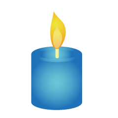 Blue Candle