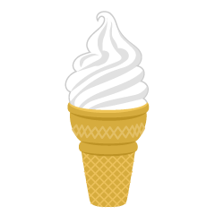 Soft Serve Ice Cream Cone