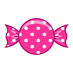 Pink Polka Dot Candy