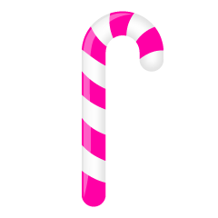 Pink Candy Cane