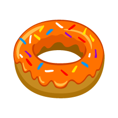 Orange Donut