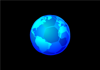 Blue Earth Soccer Ball