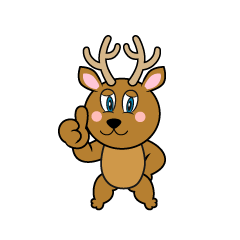 Thumbs up Deer