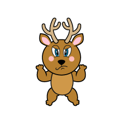 Angry Deer