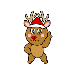 Posing Reindeer