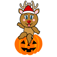 Halloween Reindeer