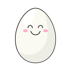 Smile Egg Character