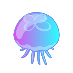 Beautiful Jellyfish from Above