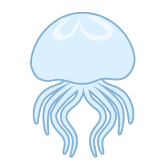 Simple Jellyfish Swimming