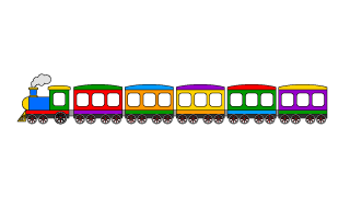 Colorful Train 6-Car