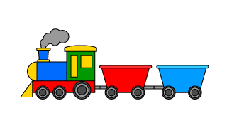 Cute Train 3-Car