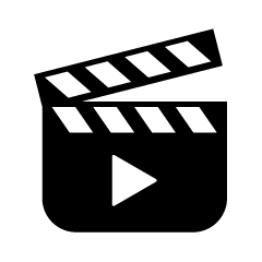 Clapperboard Symbol