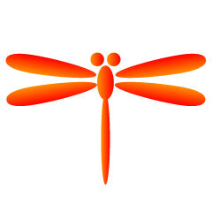 Orange Dragonfly