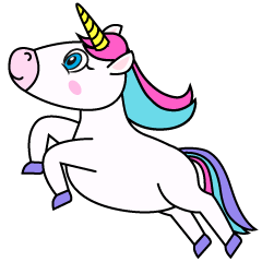 Jumping Unicorn