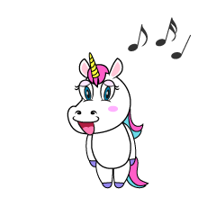 Singing Unicorn