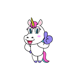 Thumbs up Unicorn