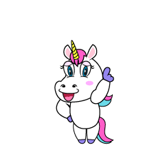 Posing Unicorn