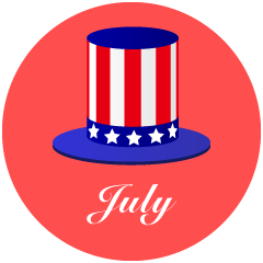 American Hat July