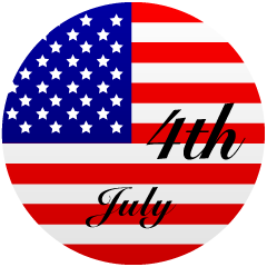 USA Flag July