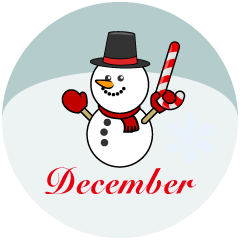 Snowman December