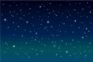 Stars in Night Sky