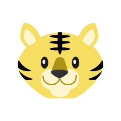 Simple Tiger Face