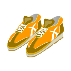 Orange Sneaker