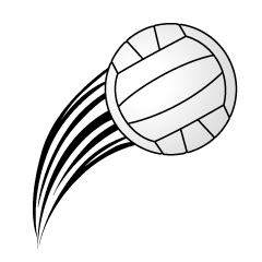 Serving Volleyball