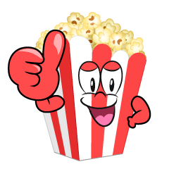 Thumbs up Popcorn